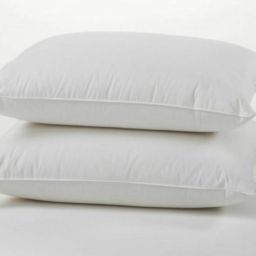 Luxury Duck Feather Down Pillows Pair