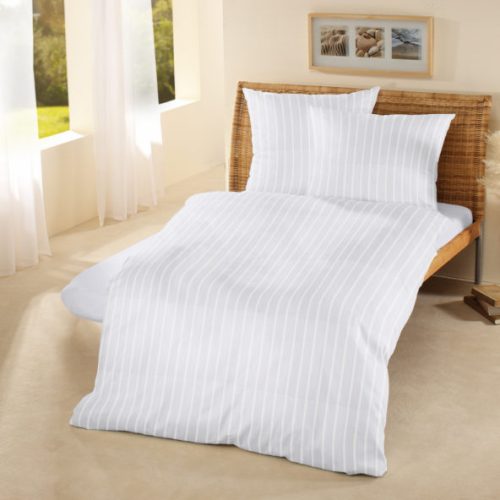 Sateen Satin Stripe Duvet Cover 250TC image 1