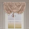 luxury waterfall window valance