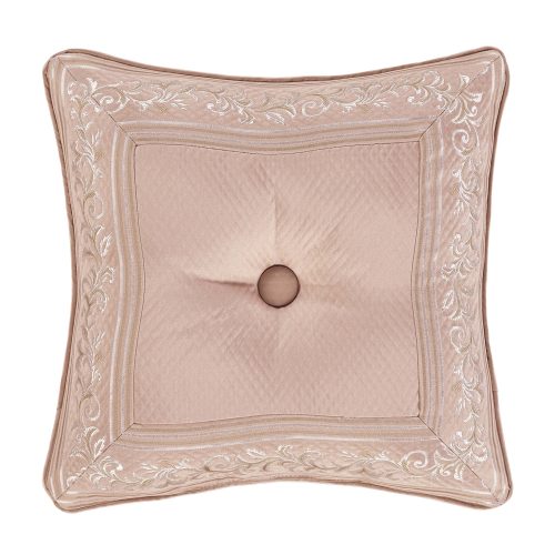 luxury square decorative throw pillow
