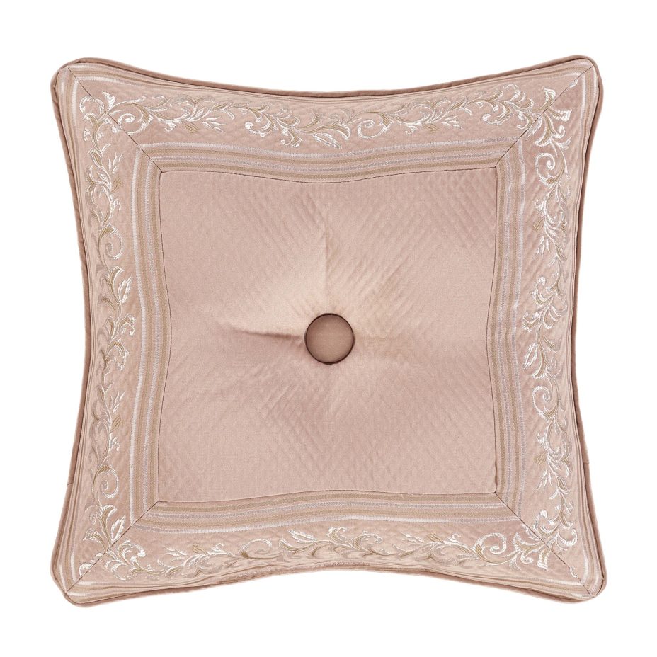 luxury square decorative throw pillow