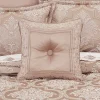 luxury square decorative throw pillow