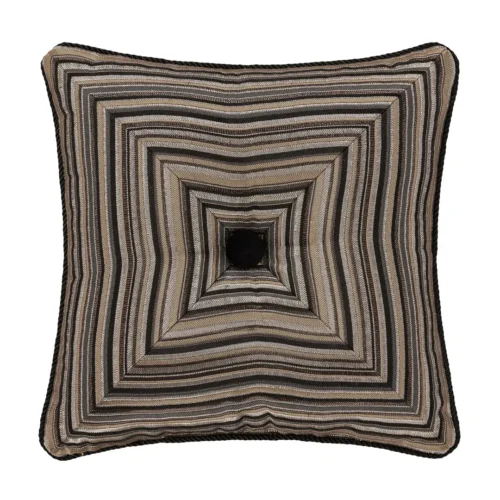 Cipriana 18" square decorative throw pillow
