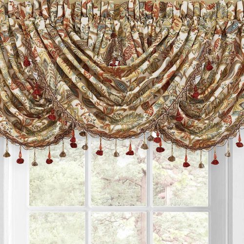 multicolor window valance by the luxury bedding