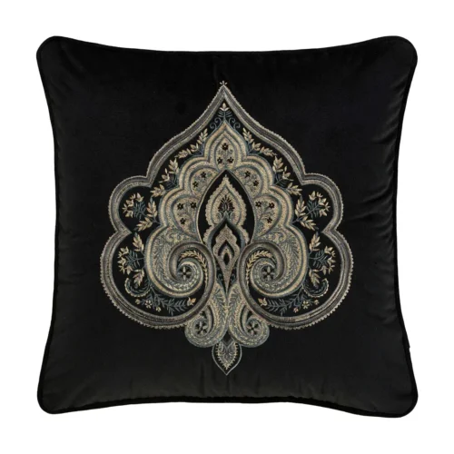 Vincenzo 18" square decorative throw pillow