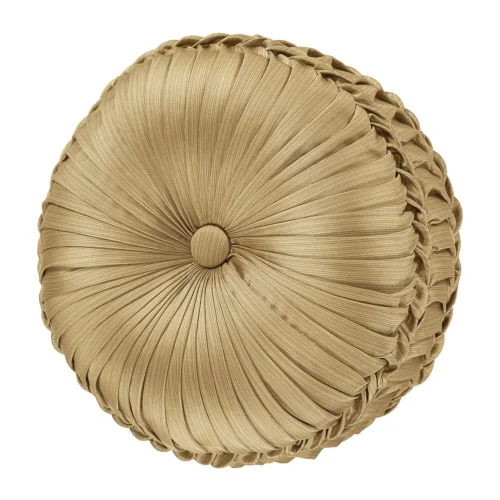Lazlo tufted round decorative throw pillow