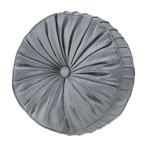 San marino tufted round decorative throw pillow